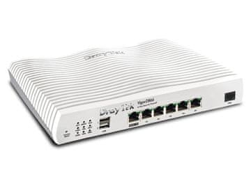 slomart DrayTek Vigor 2866 Gfast modem-usmerjevalnik, Gigabit Ethernet, siv