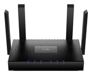Cudy Cudy WR3000 Gigabitni usmerjevalnik, dvopasovni (2,4 GHz / 5 GHz), črn