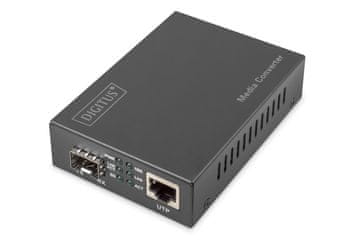slomart Digitus 10 Gigabit mrežni pretvornik DN-953XX, črn