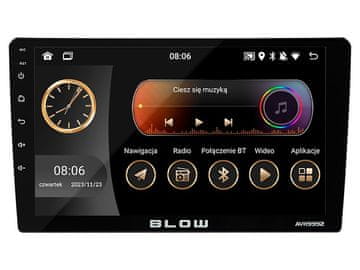 slomart BLOW AVH-9992 2DIN avtoradio 9" Android/WiFi/GPS/CarPlay