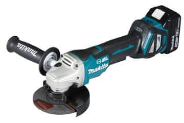 slomart Makita DGA517RTJ akumulatorski kotni brusilnik 12,5 cm, 8500 vrt/min