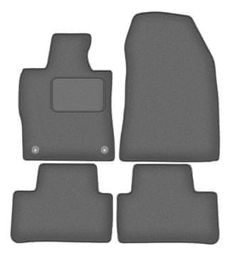 Velur grafitne avto preproge za: Peugeot 308 III HB/karavan (2021-)