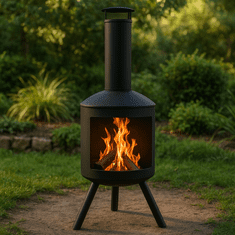 Ambiance Ognjišče za vrtni kamin 126 cm