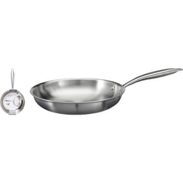 Excellent Houseware Nerjaveča ponev za cvrtje, 24 cm