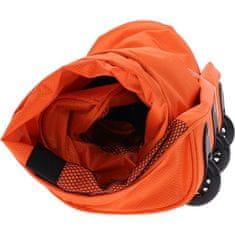 ProWorld Potovalna torba na kolesih, 110 l, oranžna