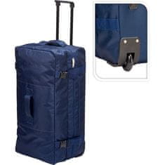 ProWorld Potovalna torba na kolesih, 75 l, modra