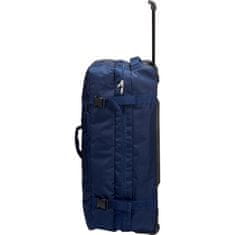 ProWorld Potovalna torba na kolesih, 75 l, modra