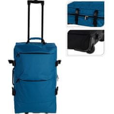 ProWorld Potovalna torba na kolesih, 40 l, zelena