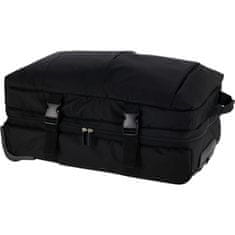 ProWorld Potovalna torba na kolesih, 40 l, črna