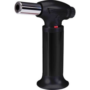 Excellent Houseware Pistola za flambiranje, črna, 16 cm