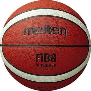 Molten Košarkarska žoga Molten B5G3800, za notranjo in zunanjo uporabo, rjava