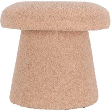 HOMESTYLING Stolec v obliki gobe, 43 cm, bež