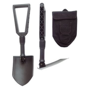 slomart Fiskars 2750 zložljiva lopata, črna