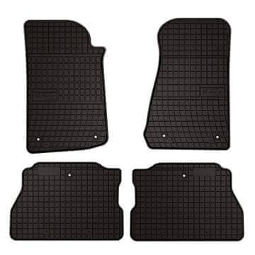 shumee Gumijaste avtotesnine za: Jeep Wrangler IV Rubicon off-road (2017-) - črne, nameščene