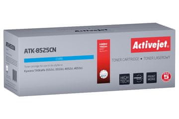slomart Activejet ATK-8525CN toner, nadomestni za Kyocera TK-8525C, 20000 strani, cian