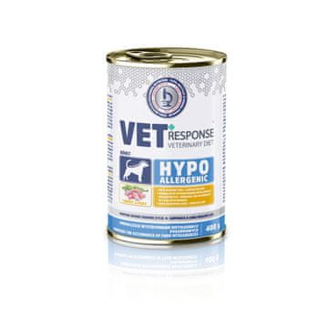 slomart VET RESPONSE Hypoallergenic Turkey - Mokra hrana za pse s puranom - 400 g