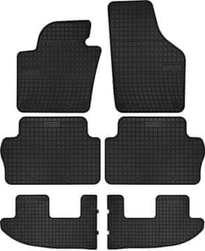 Gumijaste avtotesnine za: Volkswagen Sharan II enoprostorec s 7 sedeži (2010-2022) - črne, nameščene