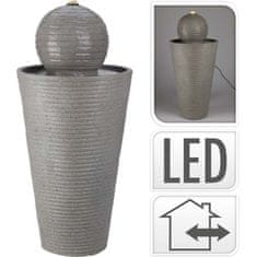 HOMESTYLING Sobni vodnjak z LED-osvetlitvijo, 70 cm, Modern