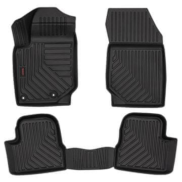 3D gumijaste avtotepihe za: Opel Corsa F (kombilimuzina, 2019-) - platišče 5 cm