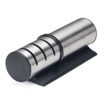 Northix Ročni brusilnik nožev Herzberg Cylinder iz nerjavečega jekla