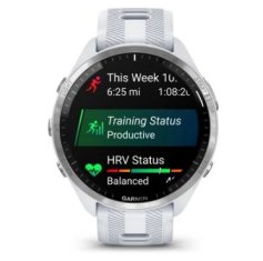slomart Garmin Forerunner 965 pametna ura 3.56 cm (1.4") AMOLED, 47 mm, bela