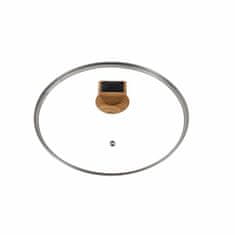 Bergner Ponev s protiprijemno površino in pokrovom, 28 cm, Earth Black
