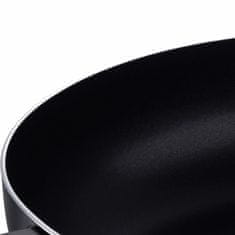 Bergner Ponev s protiprijemno površino in pokrovom, 28 cm, Earth Black