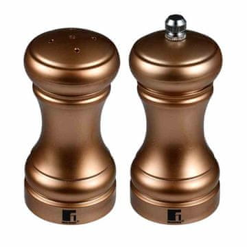 Bergner Komplet za začinjanje, 2 kosa: solnica in mlinček za poper Copper