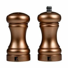 Bergner Komplet za začinjanje, 2 kosa: solnica in mlinček za poper Copper