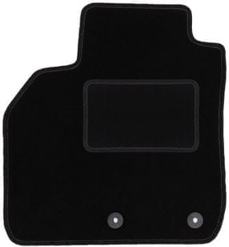 Žametna preproga za voznika za: Renault Grand Scenic II enoprostorec (2003-2009) črna