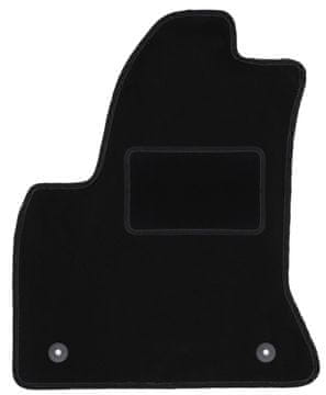 Voznikov velur zaščitni premaz za: Citroen C4 Grand Picasso enoprostorec (2006-2013) črne barve