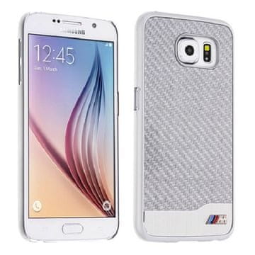 Bmw Ovitek za Samsung Galaxy S6 BMW Trdi srebrn