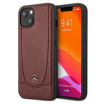 MERCEDES Ovitek Mercedes Urban Line za iPhone 13 mini - Rdeč