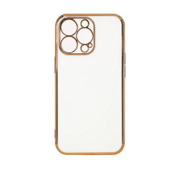 HURTEL Hurtel Ohišje Lighting Color za Samsung Galaxy A13 5G, gel, zlati okvir, bela