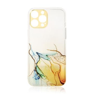 HURTEL Hurtel Marble Masko ovitek za Samsung Galaxy A12 5G - oranžni marmor