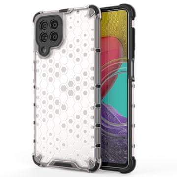 HURTEL Ovitek Honeycomb za Samsung Galaxy M53 5G, prozoren