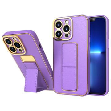 HURTEL Hurtel New Kickstand ovitek za iPhone 13 Pro Max, vijolična