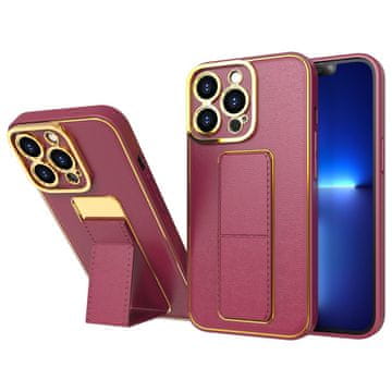 HURTEL Hurtel New Kickstand ovitek za iPhone 13 Pro Max, rdeča