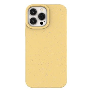 HURTEL Hurtel Eco Case etui za iPhone 14 Plus, razgradljivo silikonsko ovitje, rumeno