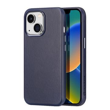 Dux Ducis Dux Ducis Naples ovitek za iPhone 14 Plus, usnjen, MagSafe, moder