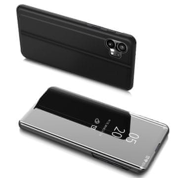 HURTEL Hurtel Ovitek "Clear View Case" preklopni črn za Nothing Phone 1