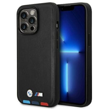 Bmw Usnjen ovitek BMW MagSafe za iPhone 14 Pro Max, črne barve