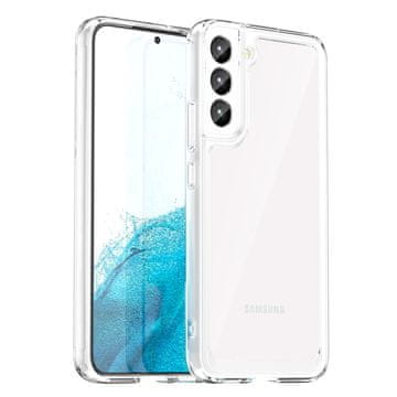 HURTEL Ovitek Outer Space Case za Samsung Galaxy S23+ s prozornim okvirjem