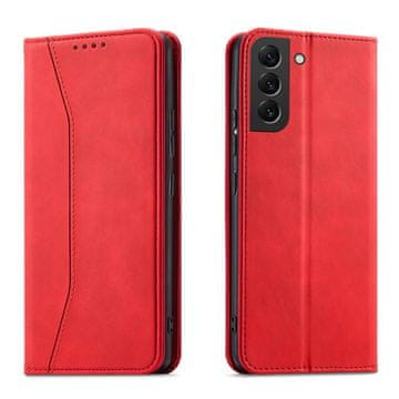 HURTEL Hurtel Magnet Fancy Case za Samsung Galaxy S23+ - rdeča denarnica/stojalo