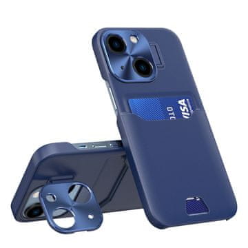 HURTEL Hurtel ovitek z oporo za iPhone 14 Plus, modra