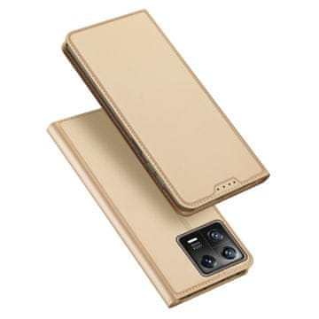 Dux Ducis Dux Ducis Skin Pro etui Xiaomi 13 flip (zlat)