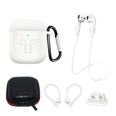 HURTEL Set dodatkov za AirPods 2 / AirPods 1 - bela