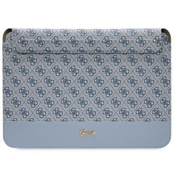 Guess Etui za 14" prenosnik Guess 4G Stripe Metal Logo - modra