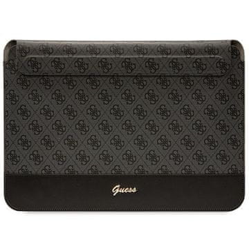 Guess Etui za 14" prenosnik Guess 4G Stripe Metal Logo - črna