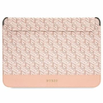 Guess Etui Guess GCube Stripes za 14" prenosnik - roza